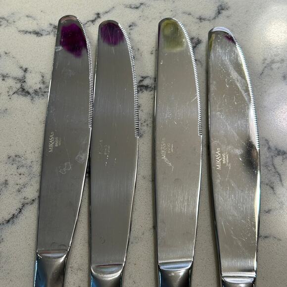 Lot of Mikasa Bravo Stainless Flatware As Pictured 11 Pieces - Picture 13 of 16